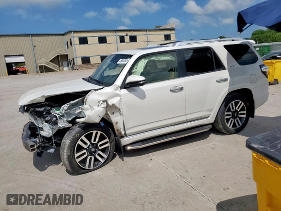 2015 Toyota 4Runner SR5 with VIN JTEZU5JRXF5107750, listed as a Copart auction lot 59852095 with Not provided miles and Salvage title. Bid and sale history available at DreamBid. Image 1.