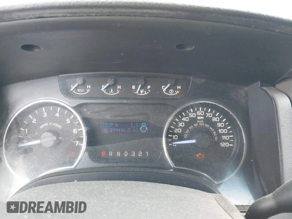 2011 Ford F-150 XL with VIN 1FTFW1CF6BKD68480, listed as a IAAI auction lot 41950791 with 219,496 mi miles. Bid and sale history available at carsss.com. Image 7.