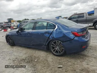 2022 BMW 3 Series 330i with VIN 3MW5R1J05N8C24178, listed as a Copart auction lot 51004985 with 26,665 mi miles and Salvage Title. Bid and sale history available at carsss.com. Image 2.