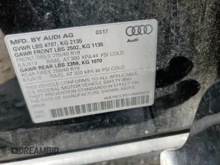 2018 Audi Q3 Premium z VIN WA1BCCFS7JR000434, wystawiony jako Copart lot #54719795 z przebiegiem 108 823 mil mil oraz Szkoda całkowita • Salvage title. Historia ofert i sprzedaży dostępna na DreamBid. Obrazek 14.