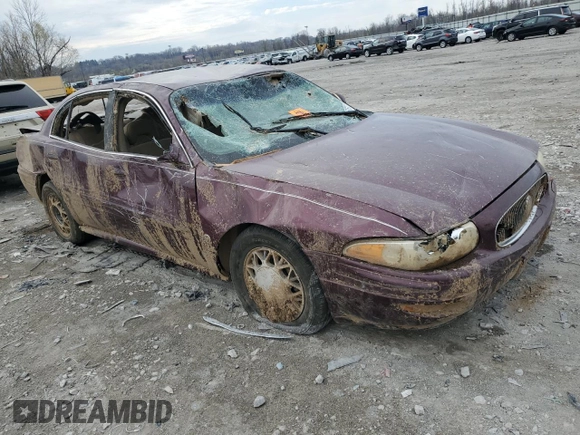 2003 Buick LeSabre Custom with VIN 1G4HP52K434150700, listed as a Copart auction lot 50630375 with 106,986 mi miles and Salvage Title. Bid and sale history available at carsss.com. Image 4.