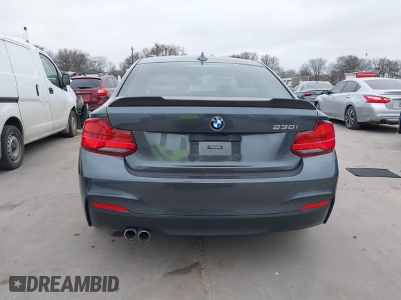 2018 BMW 2 Series 230i with VIN WBA2J1C5XJVD09384, listed as a IAAI auction lot 41751922 with 72,191 mi miles. Bid and sale history available at carsss.com. Image 16.