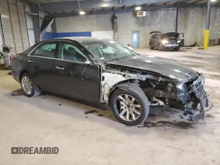 2014 Cadillac CTS Sedan RWD with VIN 1G6AP5SX2E0125048, listed as a Copart auction lot 53248865 with 58,640 mi miles and Salvage Title. Bid and sale history available at carsss.com. Image 4.