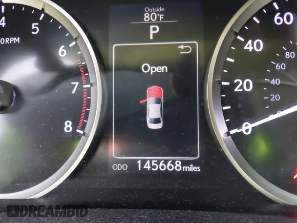 2015 Lexus IS 250 with VIN JTHBF1D24F5063783, listed as a IAAI auction lot 42496702 with 145,668 mi miles and . Bid and sale history available at DreamBid. Image 15.