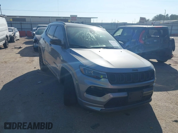 2023 Jeep Compass (RED) Edition with VIN 3C4NJDCN7PT507556, listed as a IAAI auction lot 41736538 with 40,180 mi miles and . Bid and sale history available at carsss.com. Image 1.