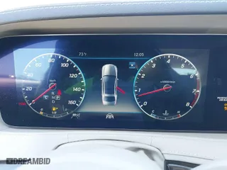 2019 Mercedes-Benz S-Class S 560 with VIN WDDUG8DBXKA490120, listed as a IAAI auction lot 41487687 with 29,414 mi miles. Bid and sale history available at carsss.com. Image 7.