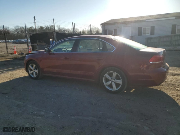 2015 Volkswagen Passat 1.8T Limited Edition with VIN 1VWAT7A3XFC096138, listed as a Copart auction lot 48320265 with 186,707 mi miles and Salvage Title. Bid and sale history available at carsss.com. Image 2.
