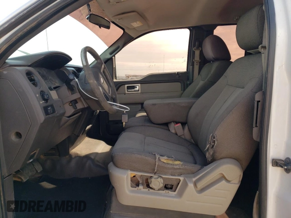 2010 Ford F-150 XL with VIN 1FTFX1CV2AFB26894, listed as a Copart auction lot 45050105 with 211,770 mi miles and Salvage Title. Bid and sale history available at carsss.com. Image 7.