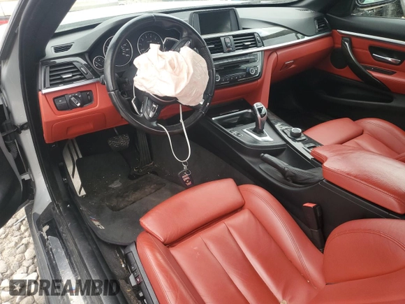 2015 BMW 4 Series 435i with VIN WBA3T3C50FP939577, listed as a Copart auction lot 82778204 with Not Provided miles and Clean Title. Bid and sale history available at carsss.com. Image 8.