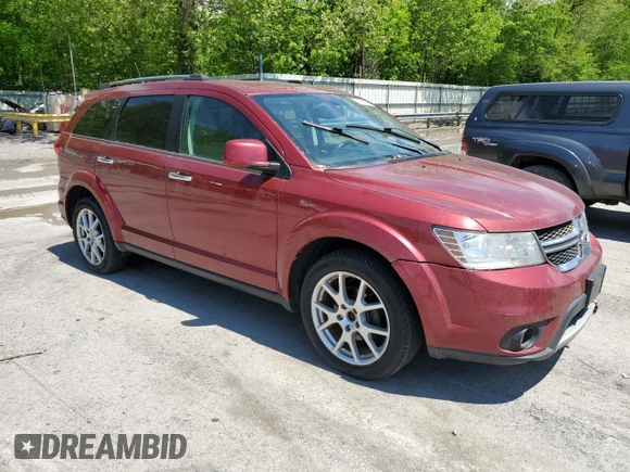 2011 Dodge Journey Crew z VIN 3D4PG3FG9BT534655, wystawiony jako Copart lot #54329235 z przebiegiem 100 655 mil mil oraz Czysty tytuł • Clean title. Historia ofert i sprzedaży dostępna na DreamBid. Obrazek 4.