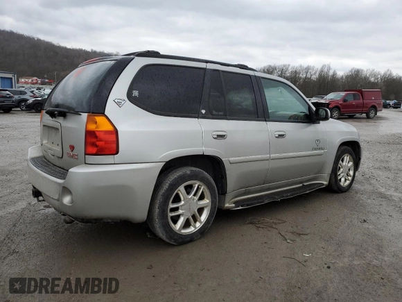 2008 GMC Envoy Denali with VIN 1GKET63M382207470, listed as a Copart auction lot 46332725 with 201,664 mi miles and Salvage Title. Bid and sale history available at carsss.com. Image 3.