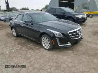 2014 Cadillac CTS Luxury AWD with VIN 1G6AX5S35E0190361, listed as a Copart auction lot 54497655 with 32,664 mi miles and Salvage title. Bid and sale history available at DreamBid. Image 13.