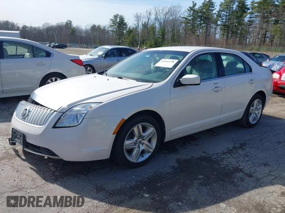 2010 Mercury Milan with VIN 3MEHM0HA4AR620290, listed as a IAAI auction lot 41962238 with 21,556 mi miles and . Bid and sale history available at DreamBid. Image 2.