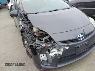 2010 Toyota Prius II with VIN JTDKN3DU7A0019672, listed as a IAAI auction lot 42160115 with 216,368 mi miles. Bid and sale history available at carsss.com. Image 6.