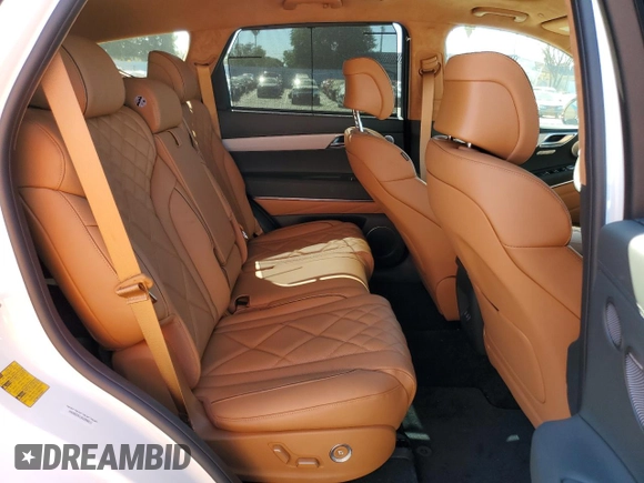 2025 Genesis GV80 Prestige with VIN KMUHEESC1SU250011, listed as a Copart auction lot 46520165 with 2,455 mi miles and Salvage Title. Bid and sale history available at DreamBid. Image 11.