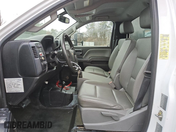 2018 Chevrolet Silverado 3500HD Work Truck with VIN 1GB3KYCY5JF128065, listed as a Copart auction lot 86155594 with 42,535 mi miles and Clean Title. Bid and sale history available at DreamBid. Image 7.