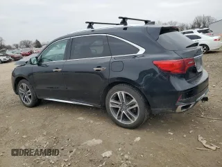2017 Acura MDX w/Advance Pkg with VIN 5FRYD4H80HB023220, listed as a Copart auction lot 47812525 with 143,169 mi miles and Salvage Title. Bid and sale history available at carsss.com. Image 2.