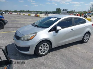 2017 Kia Rio LX with VIN KNADM4A32H6044013, listed as a IAAI auction lot 42063270 with 138,419 mi miles. Bid and sale history available at carsss.com. Image 2.