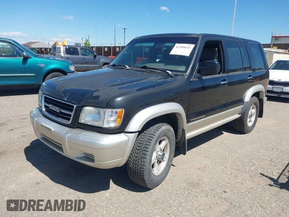 1999 Isuzu Trooper S with VIN JACDJ58X5X7917271, listed as a IAAI auction lot 42308643 with 216,163 mi miles and . Bid and sale history available at DreamBid. Image 2.