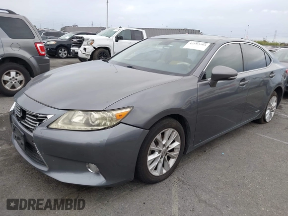 2013 Lexus ES 300h with VIN JTHBW1GG5D2017997, listed as a IAAI auction lot 42185265 with 166,383 mi miles and . Bid and sale history available at DreamBid. Image 2.