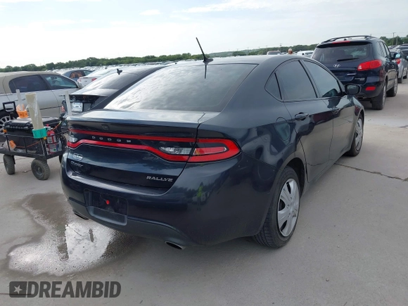 2013 Dodge Dart SXT with VIN 1C3CDFBAXDD322657, listed as a IAAI auction lot 42636593 with 187,551 mi miles and . Bid and sale history available at DreamBid. Image 4.