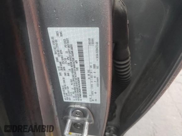 2022 Ford Escape SE with VIN 1FMCU9G61NUC02650, listed as a Copart auction lot 81252904 with Not provided miles and Non repairable. Bid and sale history available at DreamBid. Image 13.