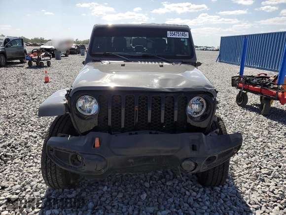 2022 Jeep Gladiator Texas Trail with VIN 1C6HJTAG9NL146049, listed as a Copart auction lot 55475145 with 51,590 mi miles and Salvage Title. Bid and sale history available at carsss.com. Image 5.