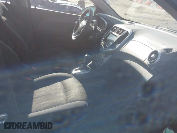 2017 Chevrolet Sonic LT with VIN 1G1JD5SH7H4115099, listed as a IAAI auction lot 42187530 with 109,608 mi miles and . Bid and sale history available at DreamBid. Image 5.