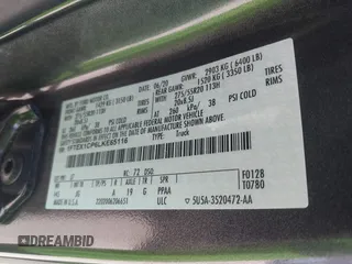 2020 Ford F-150 XL with VIN 1FTEX1CP6LKE65116, listed as a IAAI auction lot 42298966 with 90,255 mi miles and . Bid and sale history available at DreamBid. Image 9.