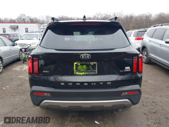 2021 Kia Sorento EX with VIN 5XYRHDLF9MG064111, listed as a IAAI auction lot 41174771 with 28,697 mi miles. Bid and sale history available at carsss.com. Image 16.