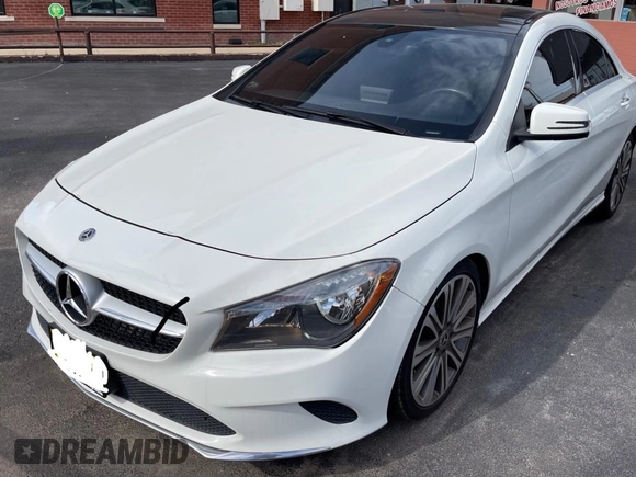 2018 Mercedes-Benz CLA 250 with VIN WDDSJ4GB0JN576847, listed as a Copart auction lot 42260174 with 81,678 mi miles and . Bid and sale history available at DreamBid. Image 2.