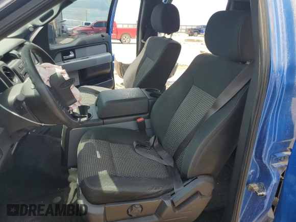 2014 Ford F-150 XL with VIN 1FTFW1CFXEKF54348, listed as a Copart auction lot 56034455 with 107,441 mi miles and Salvage title. Bid and sale history available at DreamBid. Image 7.