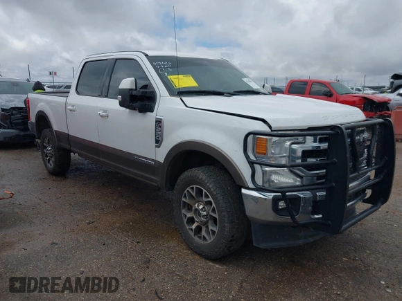2020 Ford F-250 XL with VIN 1FT7W2BT2LEC28122, listed as a IAAI auction lot 42188054 with 105,973 mi miles and . Bid and sale history available at DreamBid. Image 1.