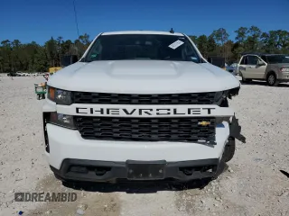 2020 Chevrolet Silverado 1500 Custom with VIN 1GCRWBEK8LZ243650, listed as a Copart auction lot 80707824 with 80,320 mi miles and Salvage Title. Bid and sale history available at carsss.com. Image 5.