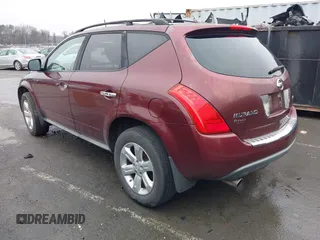 2007 Nissan Murano S with VIN JN8AZ08W37W663397, listed as a IAAI auction lot 41552454 with 236,888 mi miles and . Bid and sale history available at DreamBid. Image 3.