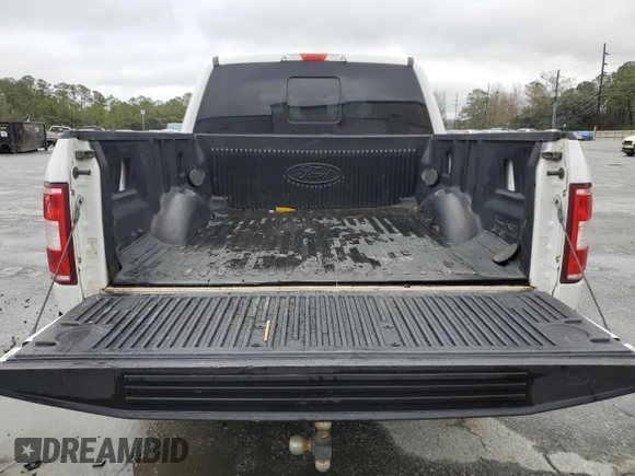 2018 Ford F-150 XL with VIN 1FTEW1EP3JFD25837, listed as a Copart auction lot 48391955 with 120,636 mi miles and Salvage Title. Bid and sale history available at carsss.com. Image 6.