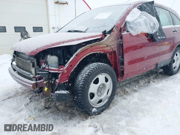 2008 Honda CR-V LX with VIN 3CZRE38358G701255, listed as a IAAI auction lot 41494171 with 267,757 mi miles and . Bid and sale history available at carsss.com. Image 6.