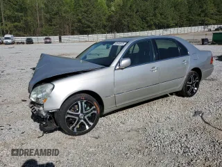 2001 Lexus LS 430 with VIN JTHBN30F810046417, listed as a Copart auction lot 52645575 with 213,865 mi miles and Salvage Title. Bid and sale history available at carsss.com. Image 1.
