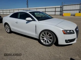 2012 Audi A5 2.0T Premium Plus with VIN WAULFAFRXCA013809, listed as a Copart auction lot 50455945 with 80,708 mi miles and Salvage Title. Bid and sale history available at carsss.com. Image 4.