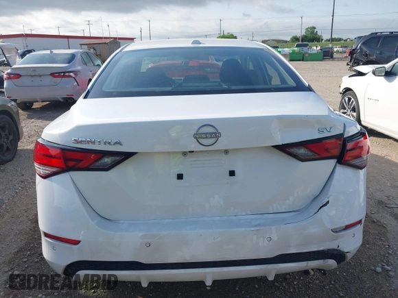 2024 Nissan Sentra SV with VIN 3N1AB8CV0RY292369, listed as a IAAI auction lot 42014066 with 39,517 mi miles and . Bid and sale history available at DreamBid. Image 16.
