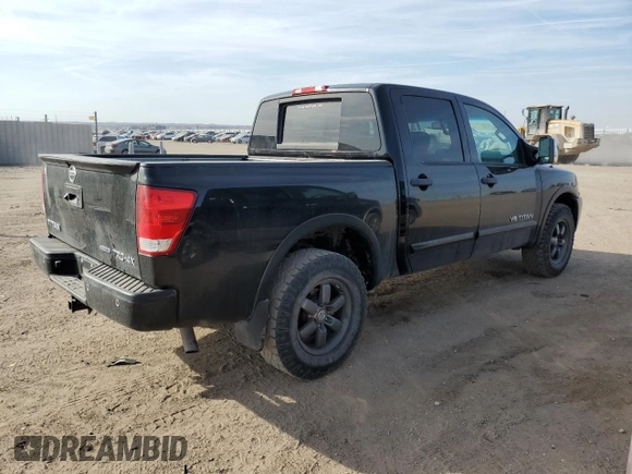 2015 Nissan Titan Pro-4X with VIN 1N6BA0EC9FN507495, listed as a Copart auction lot 49336715 with 95,749 mi miles and Clean title. Bid and sale history available at DreamBid. Image 3.