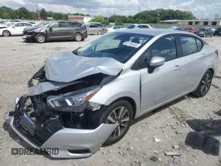 2022 Nissan Versa SV with VIN 3N1CN8EV3NL857427, listed as a Copart auction lot 59795485 with 40,526 mi miles and Salvage title. Bid and sale history available at DreamBid. Image 1.
