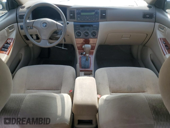 2006 Toyota Corolla CE with VIN 1NXBR32EX6Z645549, listed as a Copart auction lot 61095955 with 87,794 mi miles and Salvage title. Bid and sale history available at DreamBid. Image 8.