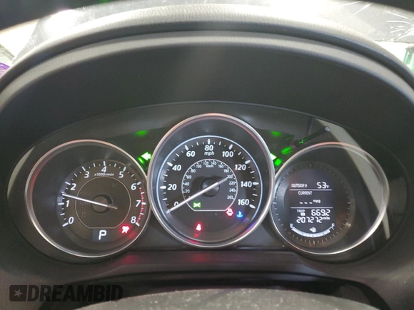 2015 Mazda 6 i Touring with VIN JM1GJ1V58F1200777, listed as a Copart auction lot 55514305 with 207,272 mi miles and Clean Title. Bid and sale history available at DreamBid. Image 9.