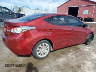 2011 Hyundai Elantra GLS with VIN 5NPDH4AE1BH040816, listed as a Copart auction lot 43266665 with 246,587 mi miles and Salvage Title. Bid and sale history available at carsss.com. Image 3.