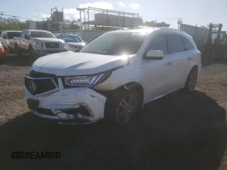 2019 Acura MDX Sport Hybrid w/Advance Pkg with VIN 5J8YD7H72KL000845, listed as a Copart auction lot 45226984 with 63,703 mi miles. Bid and sale history available at carsss.com. Image 1.