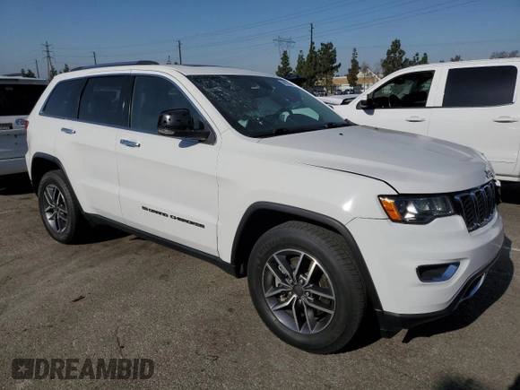 2022 Jeep Grand Cherokee Limited with VIN 1C4RJEBG3NC126001, listed as a Copart auction lot 56976025 with 83,240 mi miles and Clean title. Bid and sale history available at DreamBid. Image 4.
