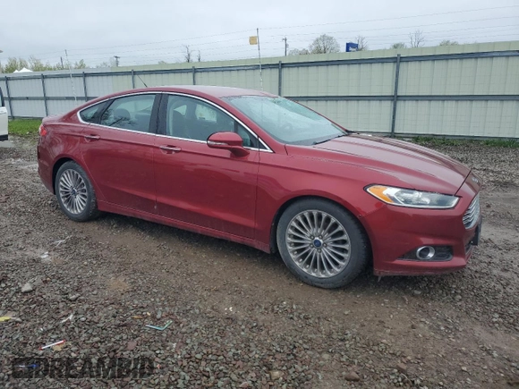 2013 Ford Fusion Titanium with VIN 3FA6P0K90DR104100, listed as a Copart auction lot 54822345 with 306,574 mi miles and Salvage Title. Bid and sale history available at DreamBid. Image 4.