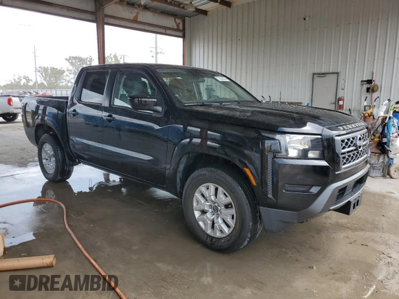 2022 Nissan Frontier SV with VIN 1N6ED1EJ5NN663296, listed as a Copart auction lot 77351454 with 32,055 mi miles and Salvage Title. Bid and sale history available at carsss.com. Image 4.