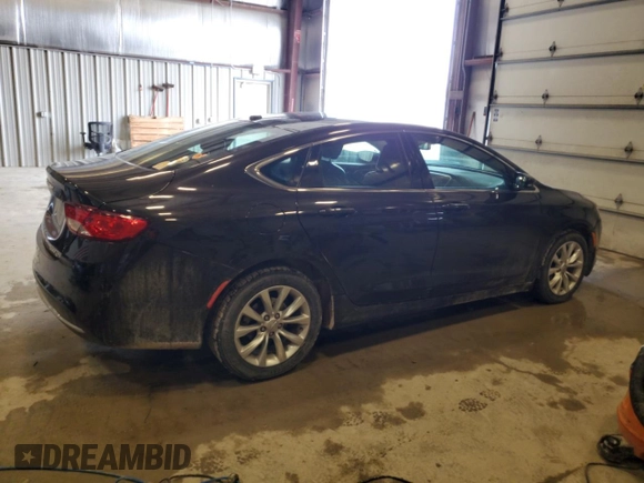 2015 Chrysler 200 C with VIN 1C3CCCCB1FN549631, listed as a Copart auction lot 53673485 with 136,106 mi miles and Clean Title. Bid and sale history available at DreamBid. Image 3.